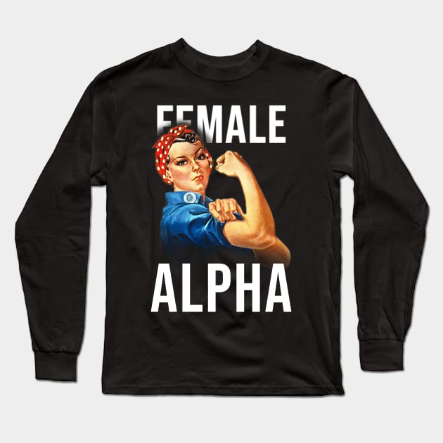 alpha Long Sleeve T-Shirt by RTBrand